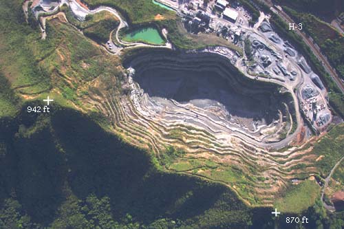 Aerial photograph by Brian Daniel (taken Sept. 20, 2002)